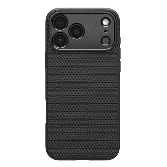 Capa para Apple iPhone 18 Pro Max / 17 Pro Max, Spigen, Liquid Air, Preto Fosco ACS12111