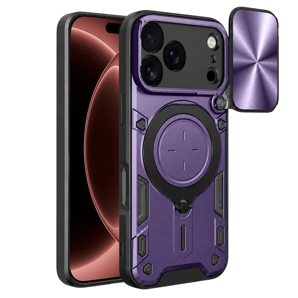 Capa para Apple iPhone 18 Pro Max / 17 Pro Max, Techsuit, CamGuard Pro, Roxo