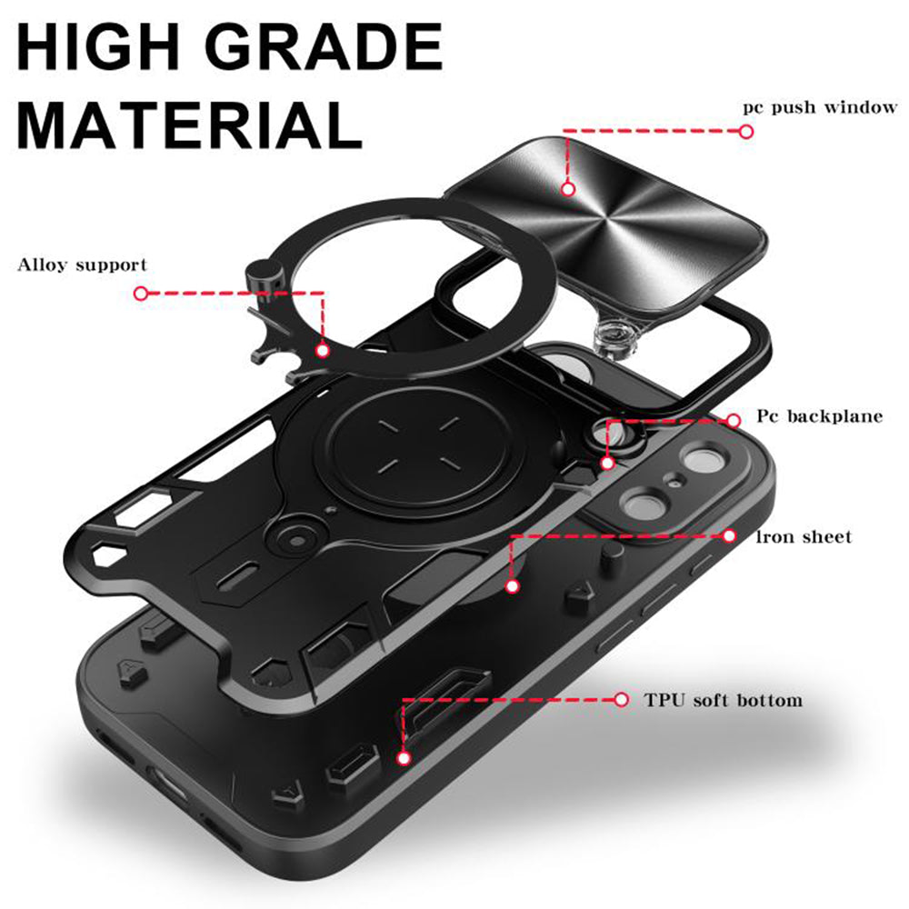 Capa para Apple iPhone 18 Pro Max / 17 Pro Max, Techsuit, CamGuard Pro, Preta