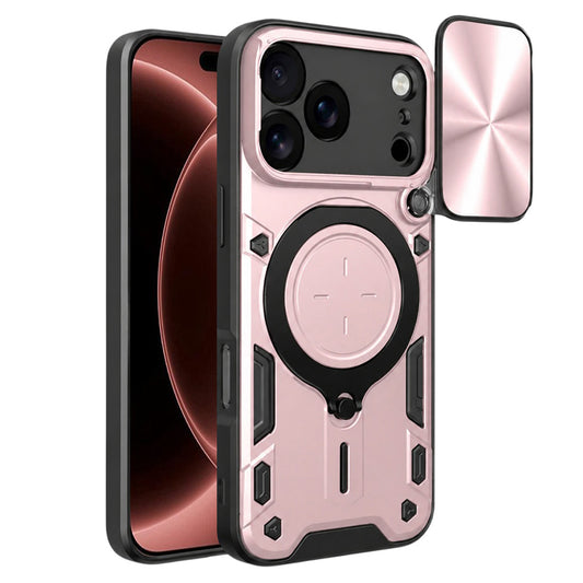 Capa para Apple iPhone 18 Pro Max / 17 Pro Max, Techsuit, CamGuard Pro, Rosa Dourado