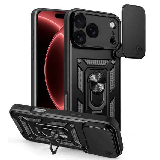 Capa para Apple iPhone 18 Pro Max / 17 Pro Max, Techsuit, CamShield, Preta