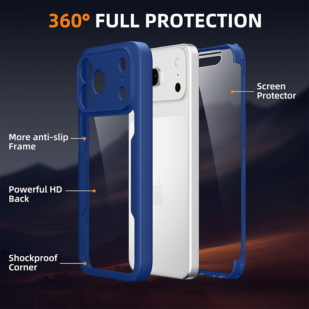 Capa para Apple iPhone 18 Pro Max / 17 Pro Max, Techsuit, ColorVerse 360, Azul