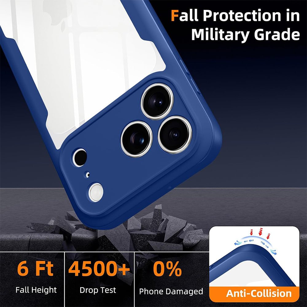 Capa para Apple iPhone 18 Pro Max / 17 Pro Max, Techsuit, ColorVerse 360, Azul