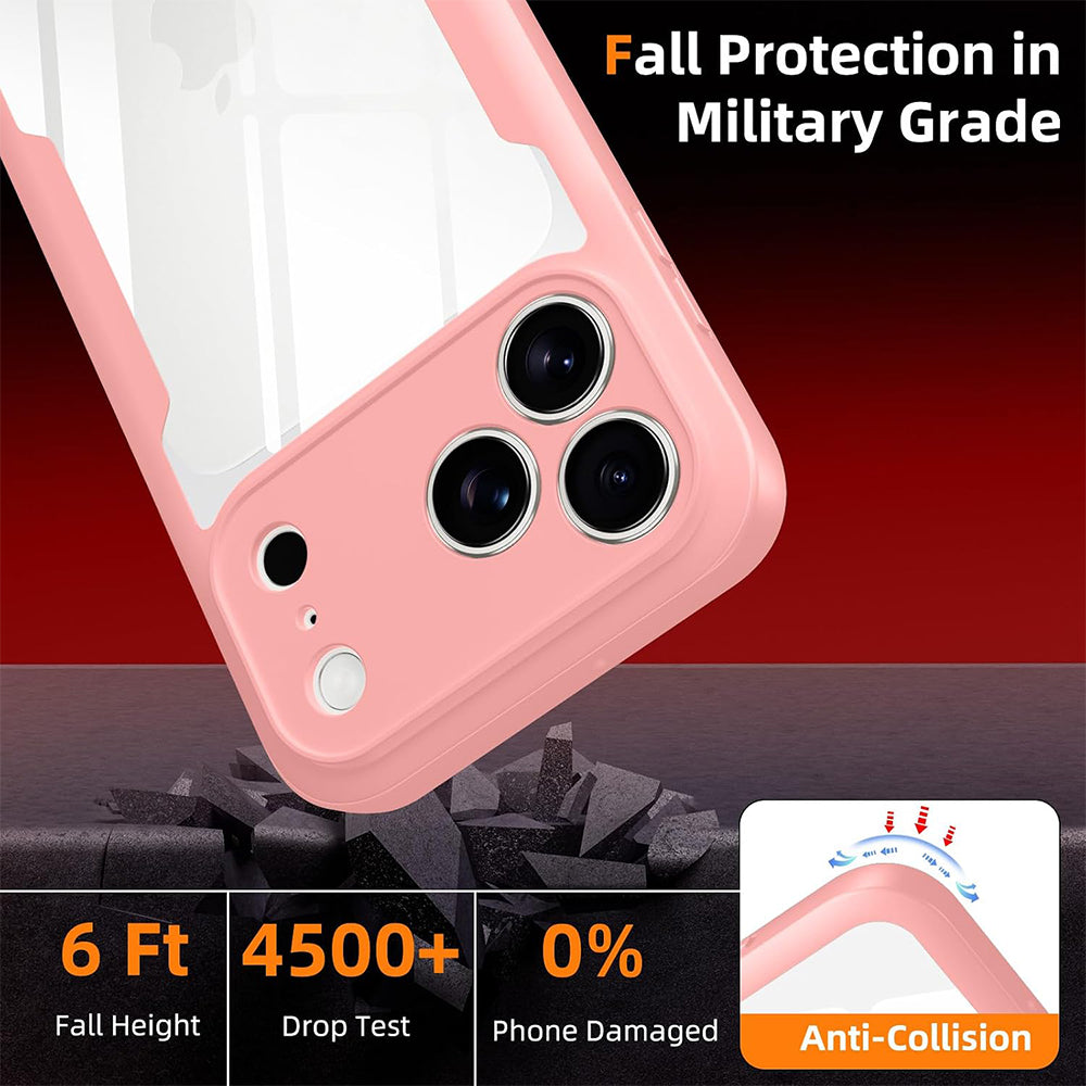 Capa para Apple iPhone 18 Pro Max / 17 Pro Max, Techsuit, ColorVerse 360, Rosa