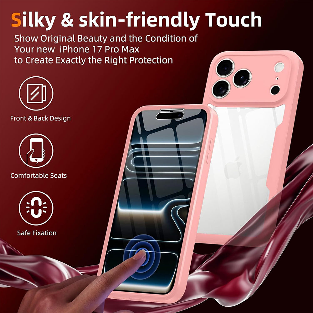 Capa para Apple iPhone 18 Pro Max / 17 Pro Max, Techsuit, ColorVerse 360, Rosa