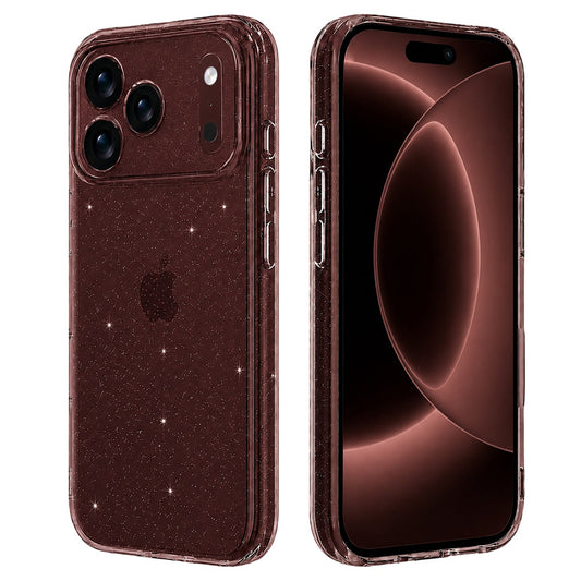 Capa para Apple iPhone 18 Pro Max / 17 Pro Max, Techsuit, SparkleSkin, Transparente