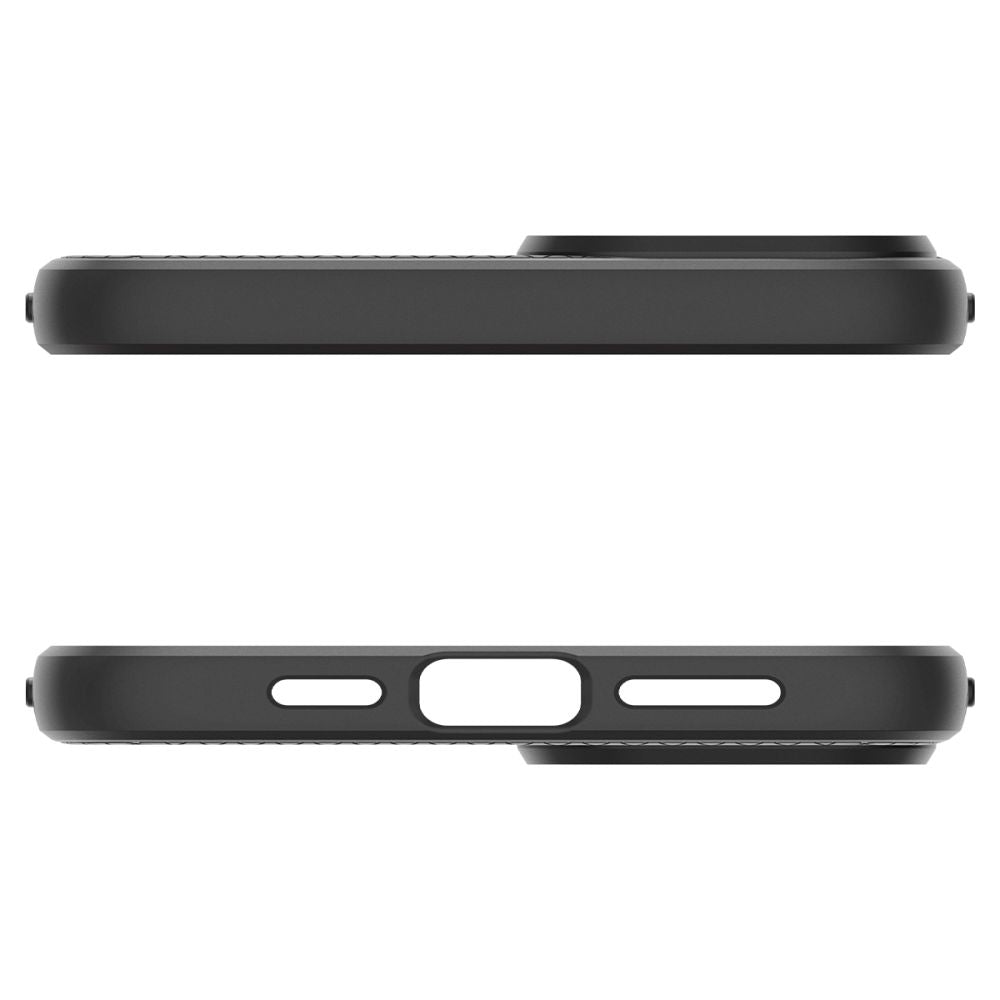 Capa para Apple iPhone 15, Spigen, Liquid Air Matte, Preto ACS06790 