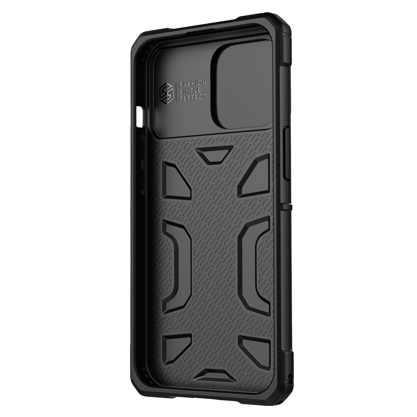 Capa para Apple iPhone 13 Pro Max, Nillkin, Adventurer, preta 