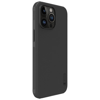 Capa para Apple iPhone 16 Pro, Nillkin, Super Frosted Shield Pro, Preto 