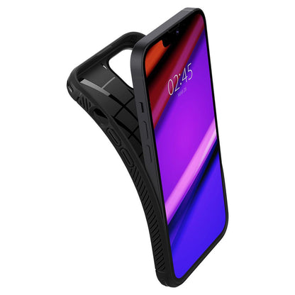 Capa para Apple iPhone 13, Spigen, Rugged Armor, Preta ACS03518