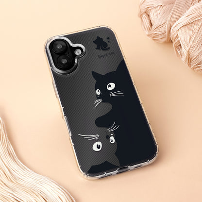 Capa para Apple iPhone 17 Air, OEM, Ultra Trendy Cat, Preta