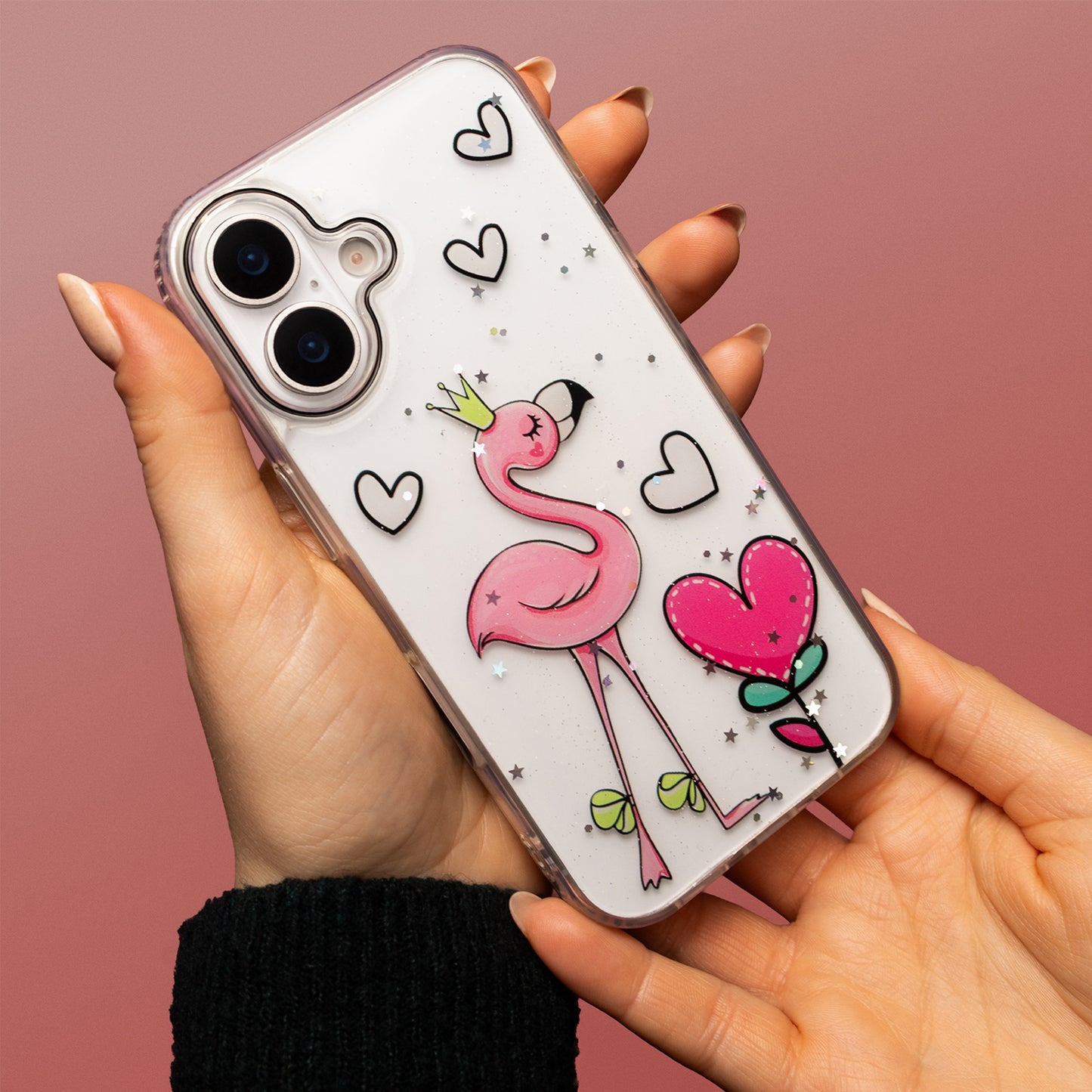 Capa para Apple iPhone 12 / 12 Pro, OEM, Ultra Trendy Love 2, Multicolor