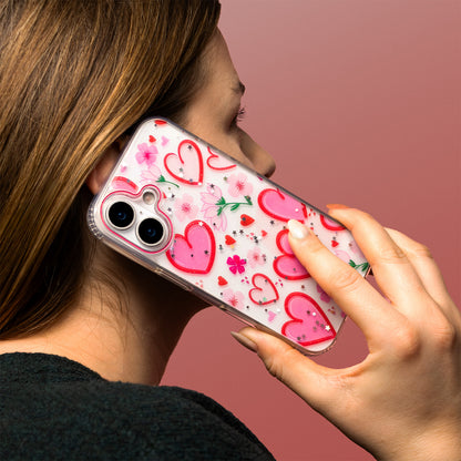 Capa para Apple iPhone 16 Pro Max, OEM, Ultra Trendy Love 1, Multicolor