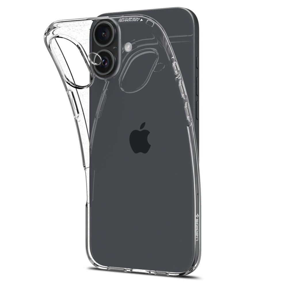 Capa para Apple iPhone 16, Spigen, Cristal líquido, Transparente ACS08190 