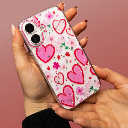 Capa para Apple iPhone 14 Pro, OEM, Ultra Trendy Love 1, Multicolor