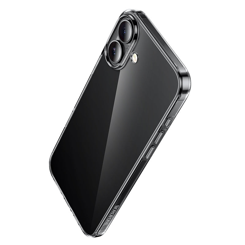 Capa para Apple iPhone 17, Borofone, BI4 Ice, Transparente