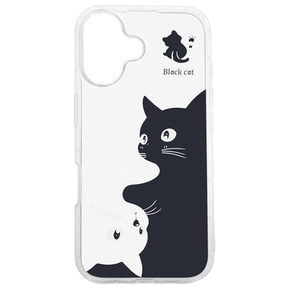 Capa para Apple iPhone 17 Air, OEM, Ultra Trendy Cat, Preta