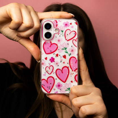 Capa para Apple iPhone 16 Pro Max, OEM, Ultra Trendy Love 1, Multicolor