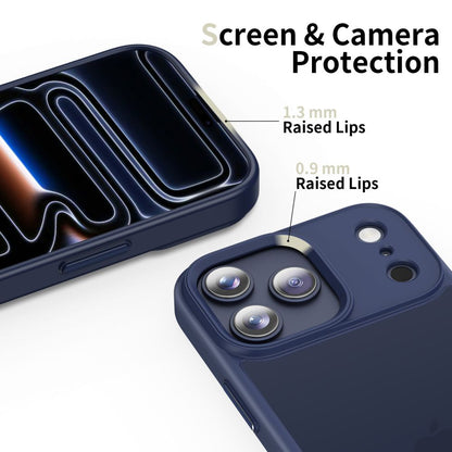 Capa para Apple iPhone 17 Pro, Tech-Protect, Magmat, Azul Marinho Mate