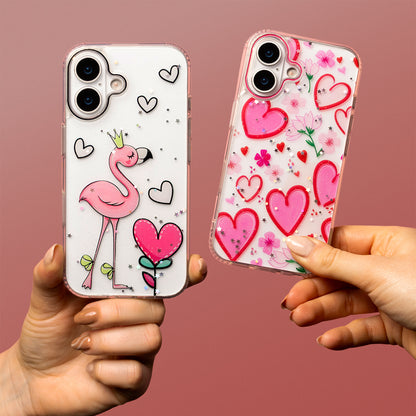 Capa para Apple iPhone 14 / 13, OEM, Ultra Trendy Love 2, Multicolor