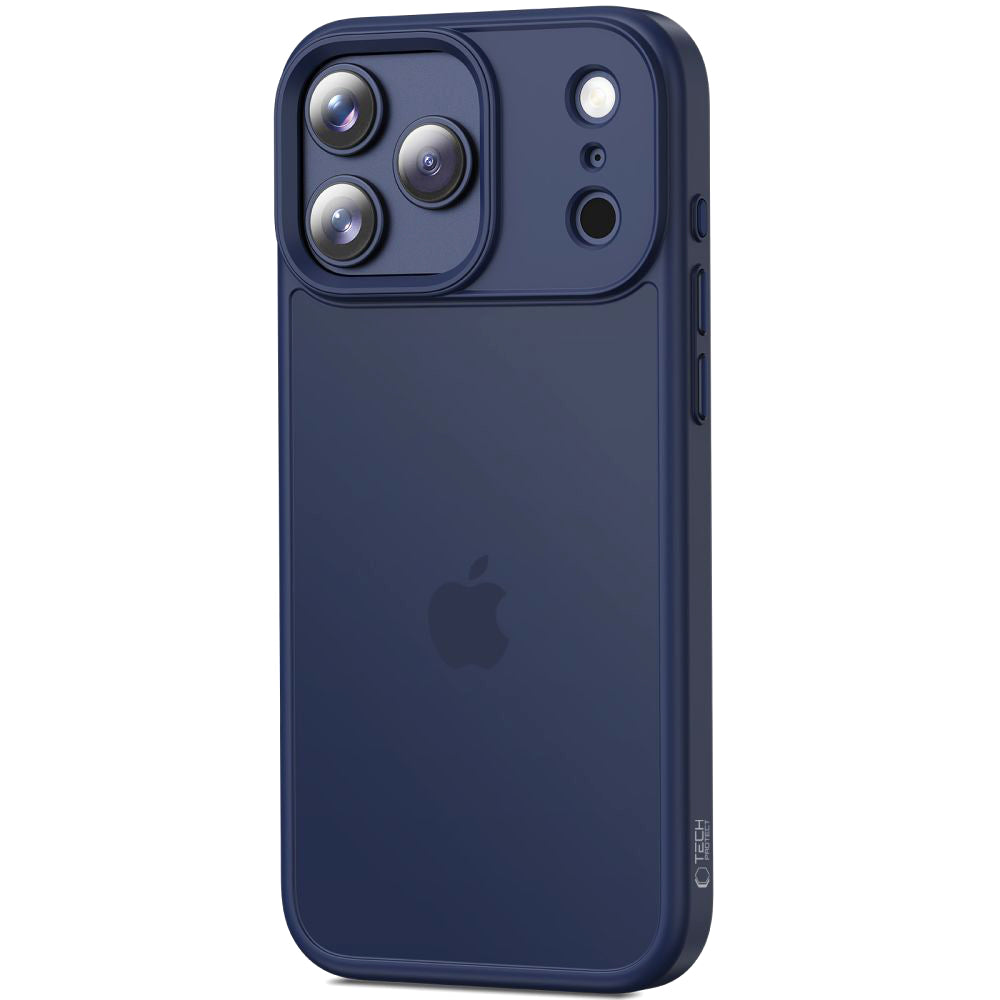 Capa para Apple iPhone 17 Pro, Tech-Protect, Magmat, Azul Marinho Mate
