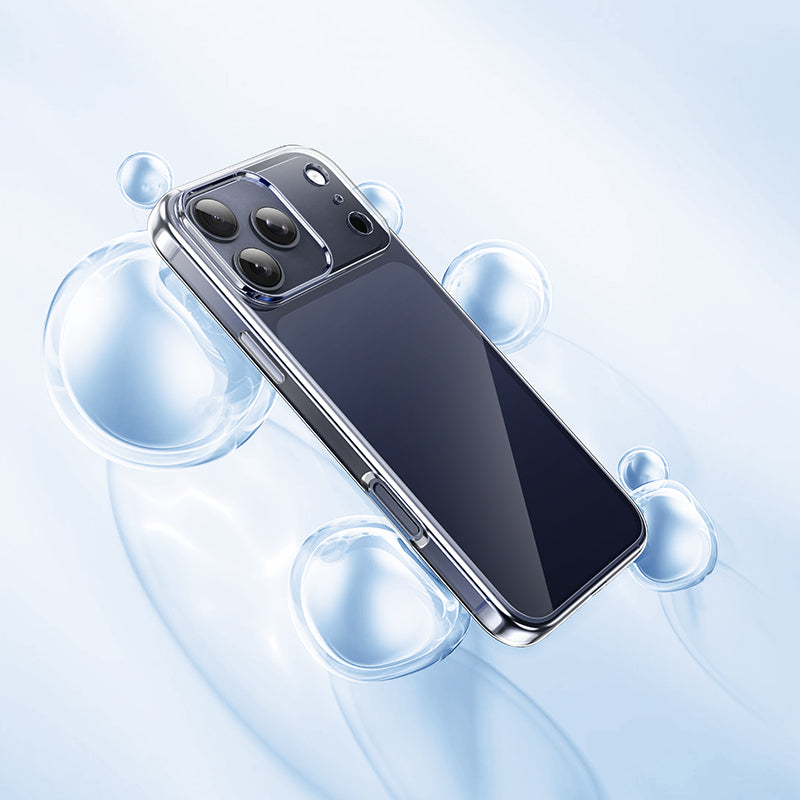 Capa para Apple iPhone 17 Pro Max, Borofone, BI4 Ice, Transparente