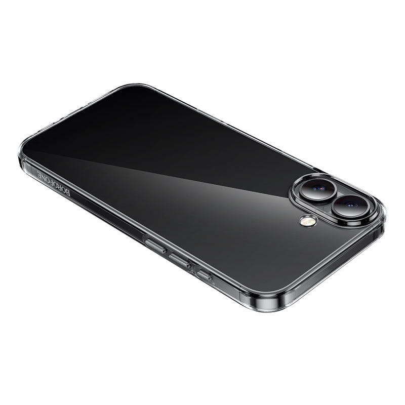 Capa para Apple iPhone 17, Borofone, BI4 Ice, Transparente
