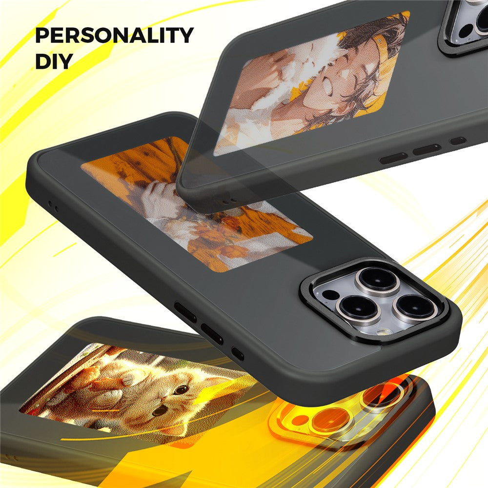 Case for Apple iPhone 14 Pro, OEM, Customized E-Ink Display, Black