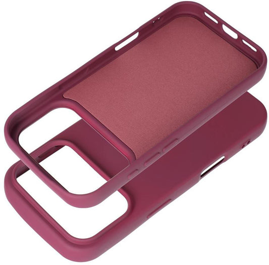 Capa para Apple iPhone 18 Pro / 17 Pro, OEM, Silicone, Cor de vinho