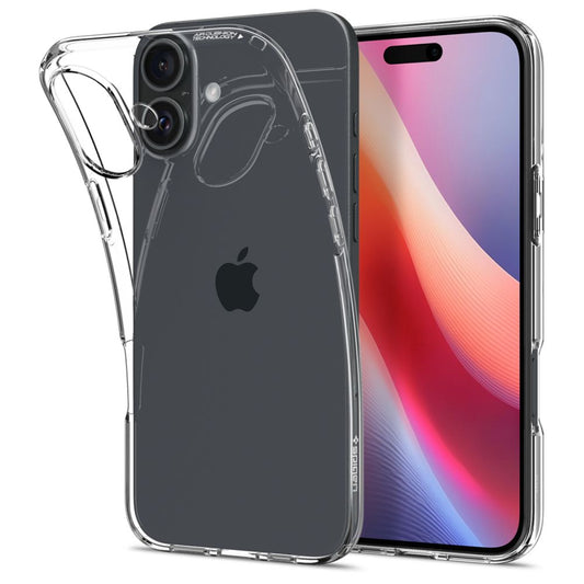 Capa para Apple iPhone 16, Spigen, Cristal líquido, Transparente ACS08190 