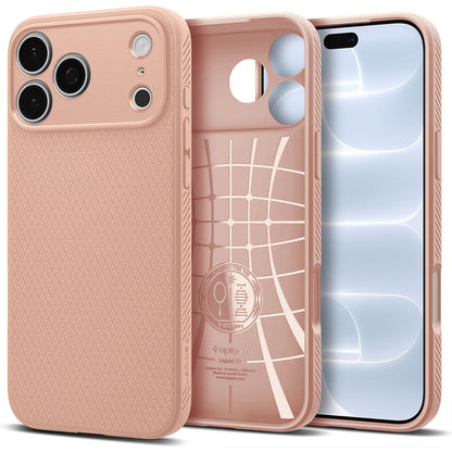 Capa para Apple iPhone 18 Pro Max / 17 Pro Max, Spigen, Liquid Air, Rosa ACS12115