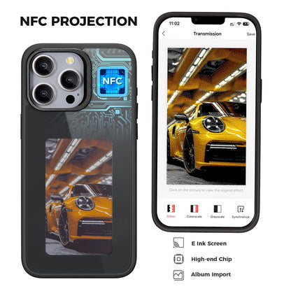Case for Apple iPhone 13 Pro Max, OEM, Customized E-Ink Display, Black