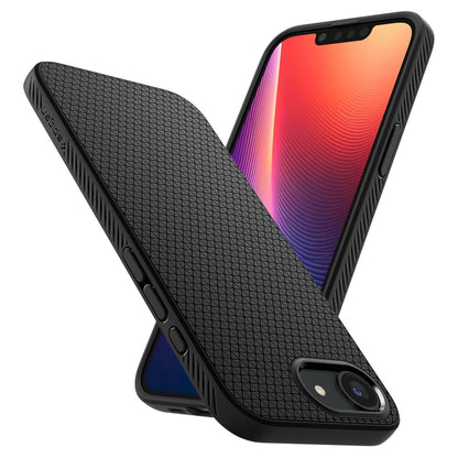 Capa para Apple iPhone 17e / 16e, Spigen, Liquid Air, Preta ACS09161