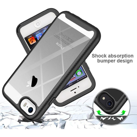 Capa para Apple iPhone SE (2016) / 5 / 5s, Techsuit, Defense360 Pro, Preta