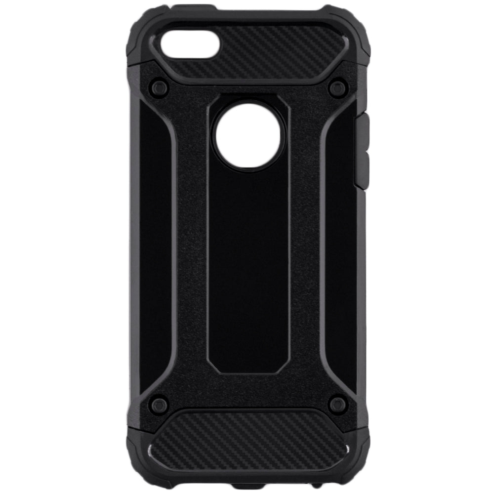 Capa para Apple iPhone SE (2016) / 5 / 5s, Techsuit, Hybrid Armor, Preta