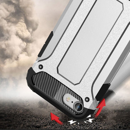 Capa para Apple iPhone SE (2022) / SE (2020) / 8 / 7, Techsuit, Hybrid Armor, Preta