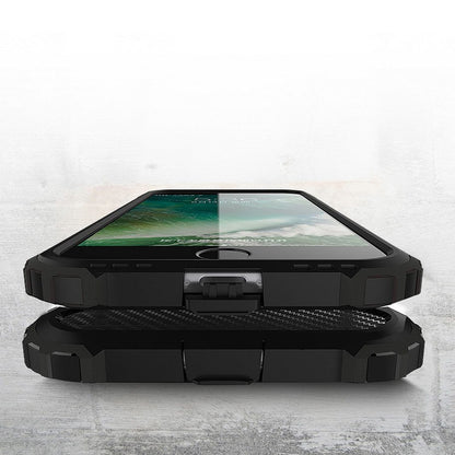 Capa para Apple iPhone SE (2022) / SE (2020) / 8 / 7, Techsuit, Hybrid Armor, Preta