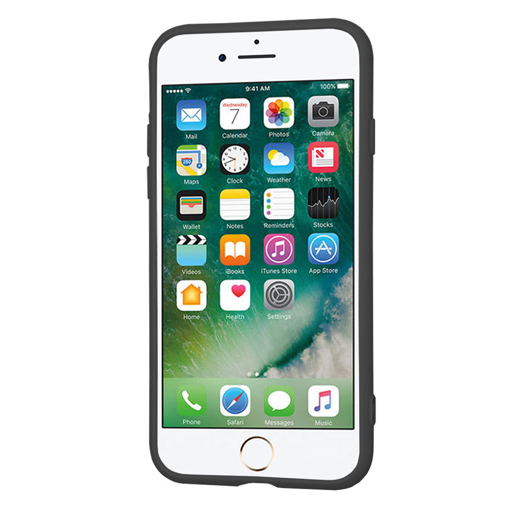 Capa para Apple iPhone SE (2022) / SE (2020) / 8 / 7, Techsuit, SoftFlex, Preta
