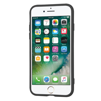 Capa para Apple iPhone SE (2022) / SE (2020) / 8 / 7, Techsuit, SoftFlex, Preta