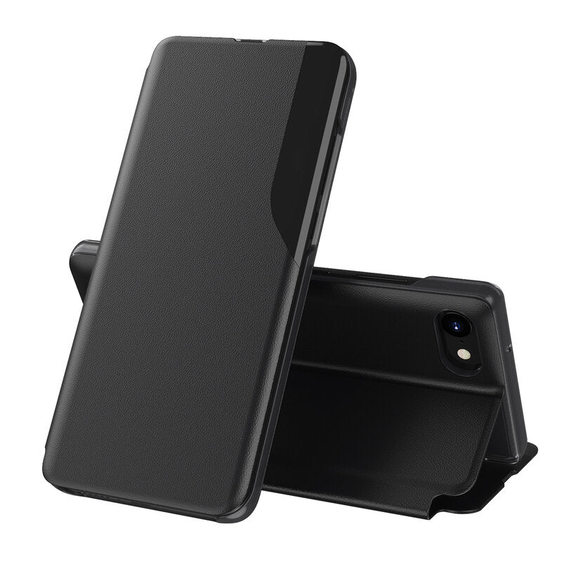 Capa para Apple iPhone SE (2022) / SE (2020) / 8 / 7, Techsuit, eFold, Preta