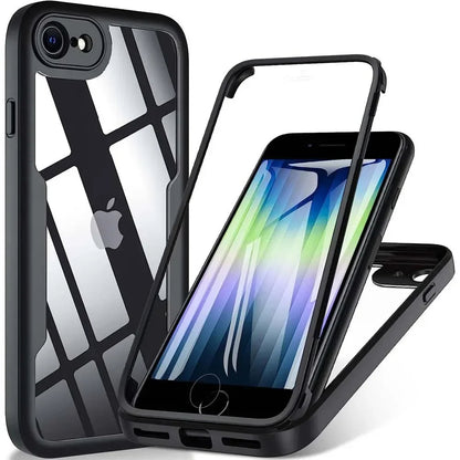 Capa para Apple iPhone SE (2022) / SE (2020) / 8 / 7, Techsuit, ColorVerse 360, Preta