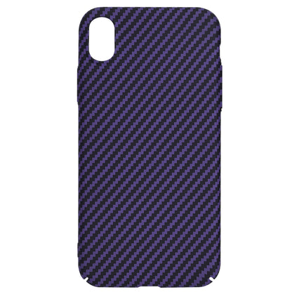 Capa para Apple iPhone XR, Techsuit, Carbonite FiberShell, Roxa
