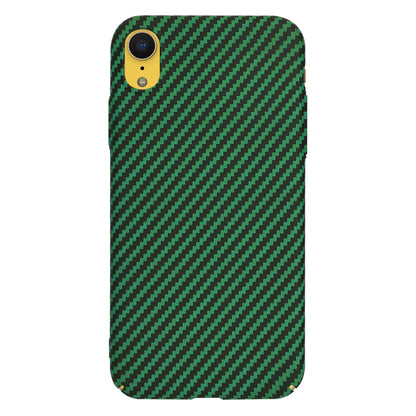 Capa para Apple iPhone XR, Techsuit, Carbonite FiberShell, Verde
