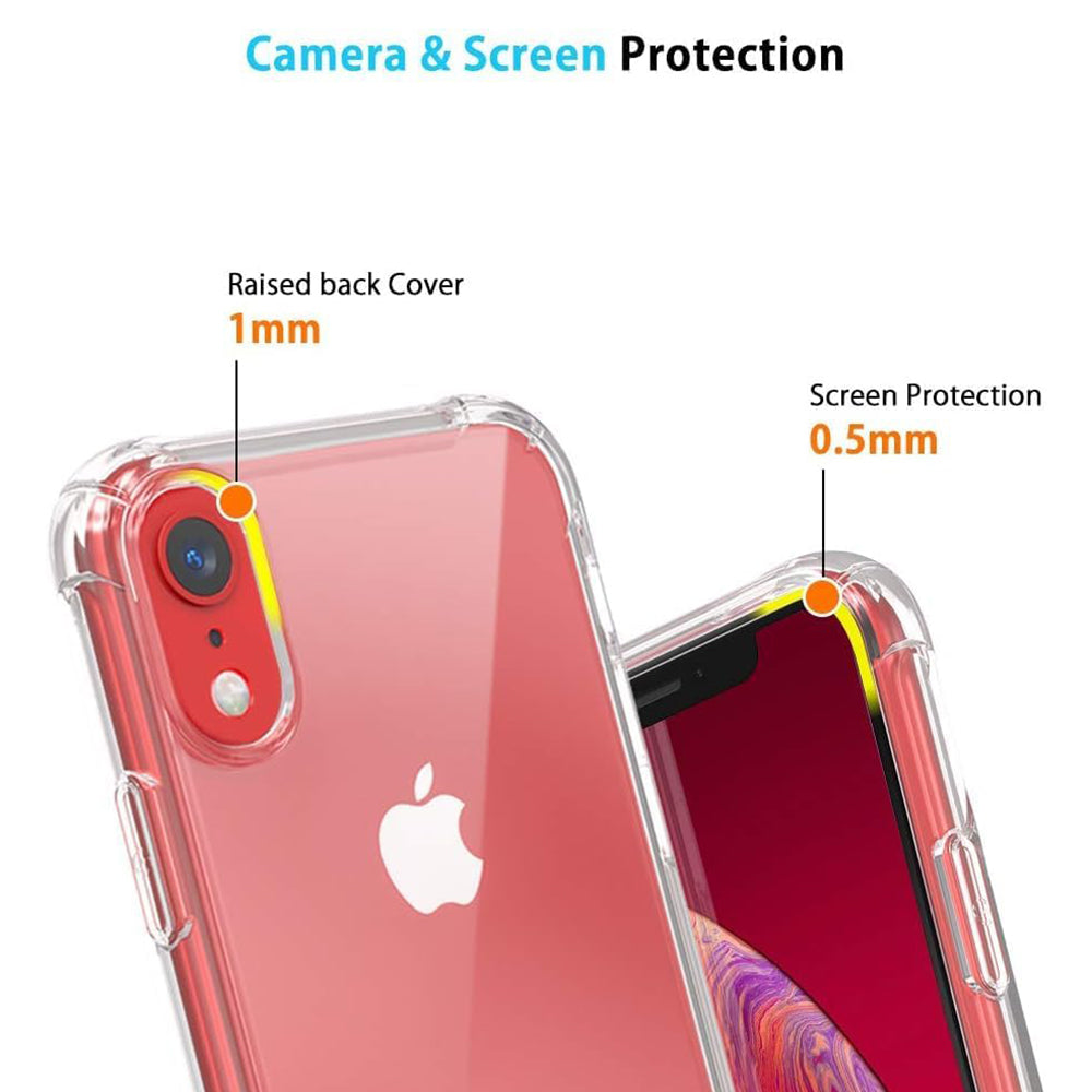 Capa para Apple iPhone XR, Techsuit, Shockproof Clear, Transparente