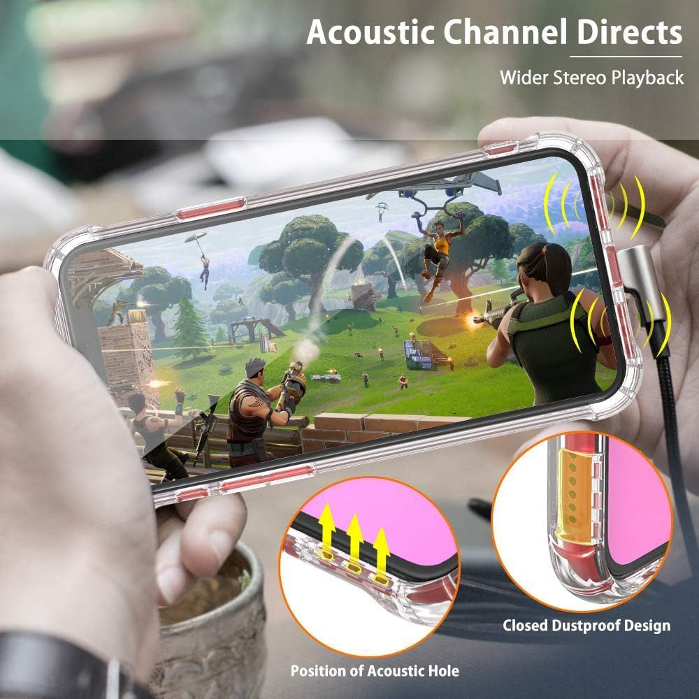 Capa para Apple iPhone XR, Techsuit, Shockproof Clear, Transparente