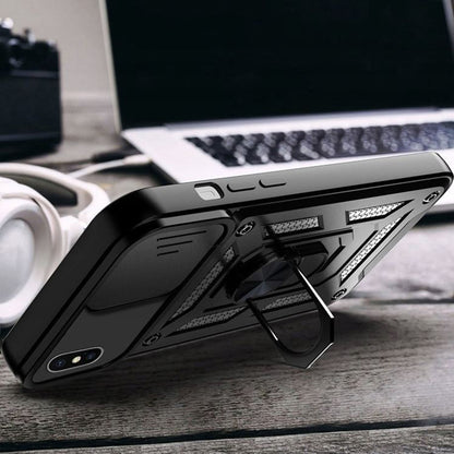 Capa para Apple iPhone XS Max, Techsuit, CamShield, Preta