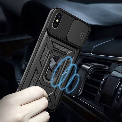 Capa para Apple iPhone XS Max, Techsuit, CamShield, Preta