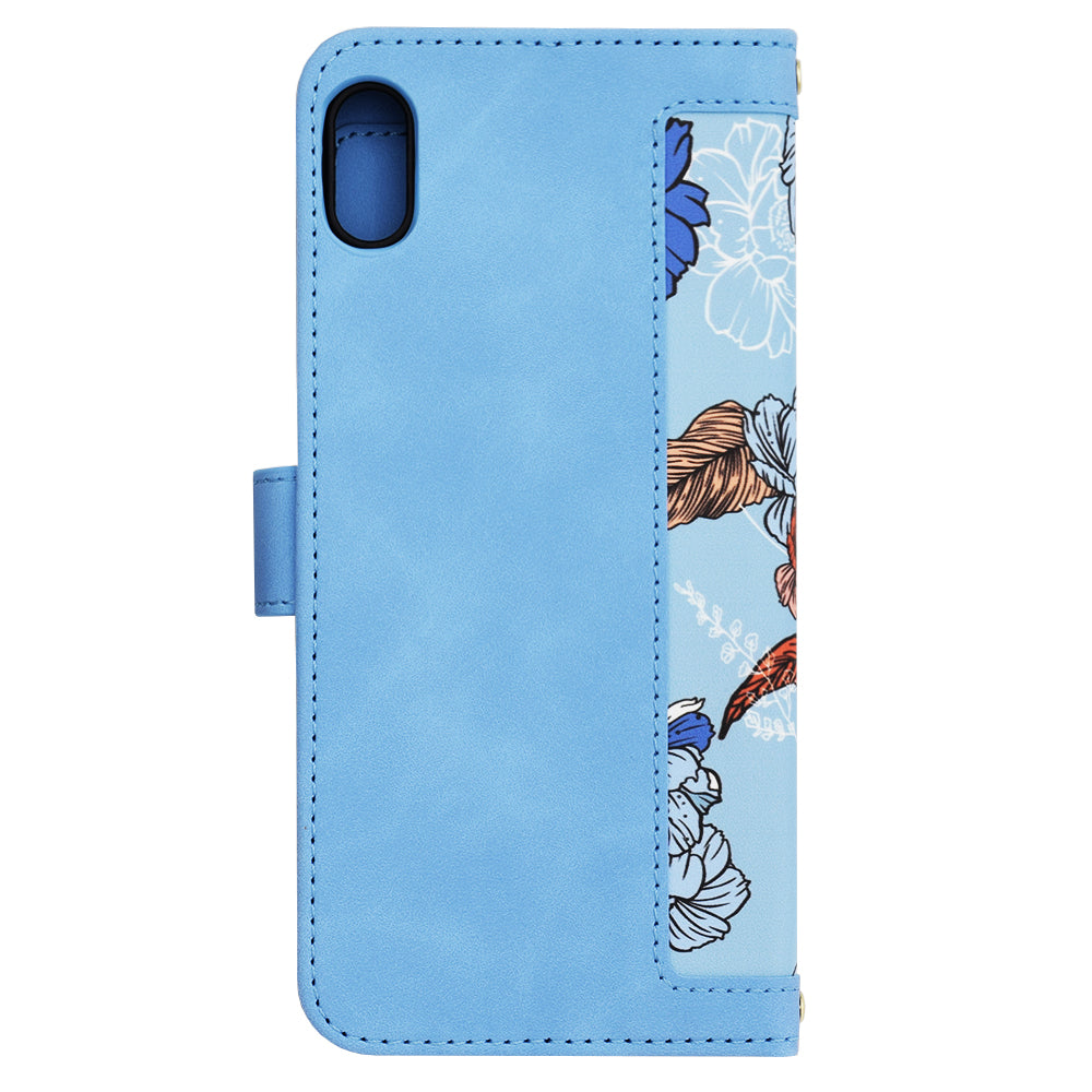 Case for Apple iPhone XS Max, Techsuit, FlipCraft, Blue