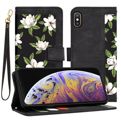 Capa para Apple iPhone XS Max, Techsuit, FlipCraft, Preta
