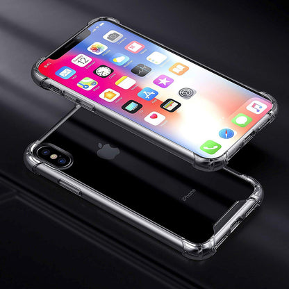 Capa para Apple iPhone XS Max, Techsuit, Shockproof Clear, Transparente